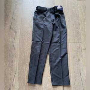 National patrol Men's Black Dress Pants